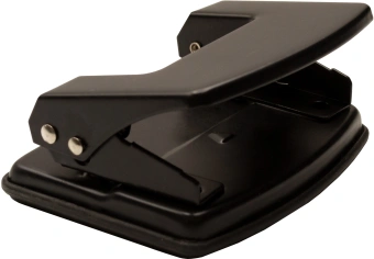 Дырокол Silwerhof Daily макс.:20лист. металл черный отв.:2 с линейкой - купить недорого с доставкой в интернет-магазине