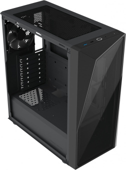 Корпус Cooler Master CMP 520 черный без БП ATX 5x120mm 4x140mm 1xUSB2.0 1xUSB3.1 audio bott PSU - купить недорого с доставкой в интернет-магазине