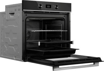 Духовой шкаф Электрический Haier HOQ-K3QNP6BX черный - купить недорого с доставкой в интернет-магазине