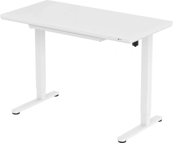 Стол для компьютера Cactus CS-EGD-WWT электропривод столешница стекло белый каркас белый - купить недорого с доставкой в интернет-магазине
