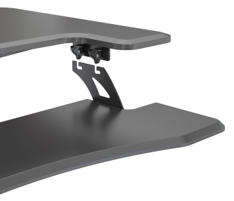 Стол для ноутбука Cactus VM-FDE103 столешница МДФ черный 91.5x56x123см (CS-FDE103BBK) - купить недорого с доставкой в интернет-магазине