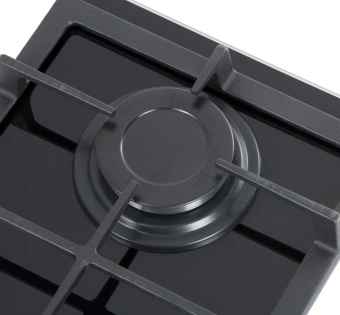 Газовая варочная поверхность Hyundai HHG 3235 BG черный - купить недорого с доставкой в интернет-магазине
