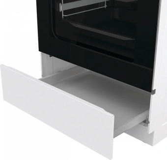 Плита Комбинированная Gorenje GKS6C71WF белый (металлическая крышка) реш.чугун - купить недорого с доставкой в интернет-магазине