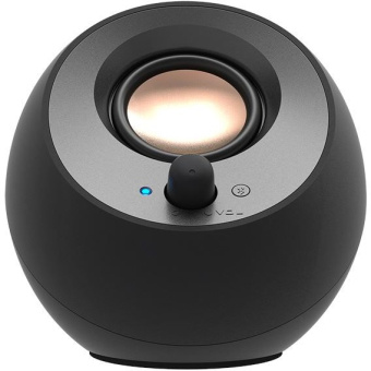 Колонки Creative Pebble V3 MF1700 2.0 черный 8Вт BT портативные - купить недорого с доставкой в интернет-магазине