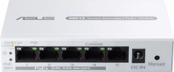 Коммутатор Asus EBP15 (L2+) 5x1Гбит/с 4PoE+ 60W управляемый - купить недорого с доставкой в интернет-магазине