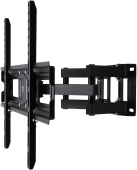 Кронштейн для телевизора Buro MF3 черный 32"-70" макс.40кг настенный поворотно-выдвижной и наклонный - купить недорого с доставкой в интернет-магазине