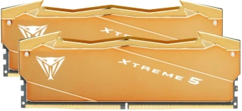 Память DDR5 2x16GB 6400MHz Patriot VXA532G6432K Viper Xtreme 5 RTL Gaming PC5-51200 CL32 DIMM 288-pin 1.4В с радиатором Ret - купить недорого с доставкой в интернет-магазине
