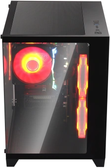 Корпус Bloody BD-CC105 черный без БП mATX 5x120mm 1xUSB2.0 1xUSB3.0 audio bott PSU - купить недорого с доставкой в интернет-магазине