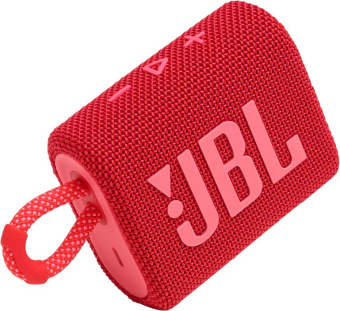 Колонка порт. JBL GO 3 красный 4.2W 1.0 BT (JBLGO3RED) - купить недорого с доставкой в интернет-магазине