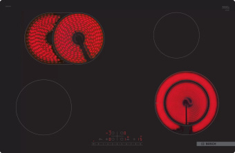 Варочная поверхность Bosch Serie 6 PKN811FP2E черный - цена, купить или заказать с доставкой в интернет-магазине Варочная поверхность Bosch Serie 6 PKN811FP2E черный - купить недорого с доставкой в интернет-магазине