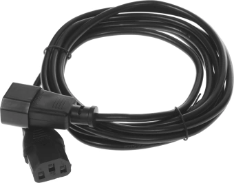 Кабель-удлинитель Buro IEC C13 IEC C14 3м (AN23-1008-3) черный (пакет) - купить недорого с доставкой в интернет-магазине
