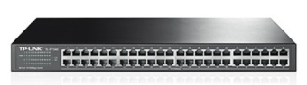 Коммутатор TP-Link TL-SF1048 (L2) 48x100Мбит/с неуправляемый - купить недорого с доставкой в интернет-магазине