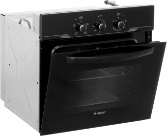 Духовой шкаф Газовый Gefest ДГЭ 621-01 черный - купить недорого с доставкой в интернет-магазине