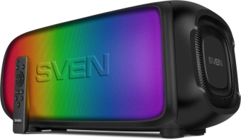 Колонка порт. Sven PS-860 черный 100W 1.0 BT/3.5Jack 5400mAh (SV-022518) - купить недорого с доставкой в интернет-магазине