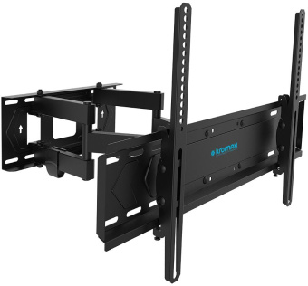 Кронштейн для телевизора Kromax PIXIS-XL-2 черный 40"-90" макс.50кг настенный поворот и наклон - купить недорого с доставкой в интернет-магазине