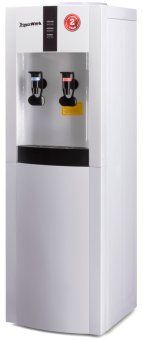 Кулер Aqua Work 16LR напольный компрессорный белый/черный - купить недорого с доставкой в интернет-магазине