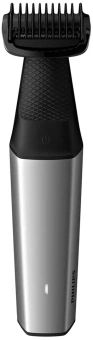 Триммер Philips Series 5000 BG5021/15 серебристый/черный 5Вт (насадок в компл:3шт) - купить недорого с доставкой в интернет-магазине