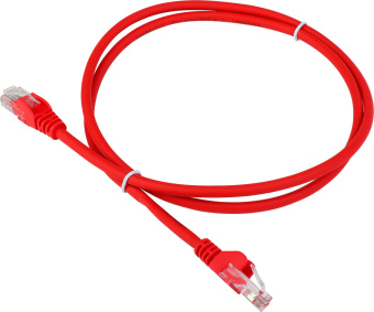 Патч-корд Lanmaster LAN-PC45/U5E-1.0-RD UTP RJ-45 вил.-вилка RJ-45 кат.5E 1м красный LSZH - купить недорого с доставкой в интернет-магазине