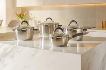 Набор кастрюль Rondell Flamme RDS-340 4 предмета - купить недорого с доставкой в интернет-магазине