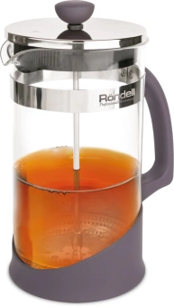 Френч-пресс Rondell Akzent RDS-937 0.6л фиолетовый - цена, купить или заказать с доставкой в интернет-магазине Френч-пресс Rondell Akzent RDS-937 0.6л фиолетовый - купить недорого с доставкой в интернет-магазине