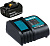 Батарея аккумуляторная Makita BL1830B LXT 18В 3Ач Li-Ion (З/У в компл.) (191A23-6)