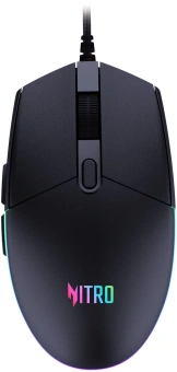 Мышь Acer Nitro OMW400 черный оптическая 6400dpi USB (ZL.MCEEE.02U) - купить недорого с доставкой в интернет-магазине