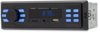 Автомагнитола Digma MCP-225B 1DIN 2x45Вт v5.0 AUX 2 - купить недорого с доставкой в интернет-магазине