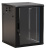 Шкаф коммутационный Hyperline (TWB-0645-GP-RAL9004) настенный 6U 600x450мм пер.дв.стекл 60кг черный IP20 сталь - купить недорого с доставкой в интернет-магазине