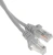 Патч-корд ITK PC01-C5EU-1M UTP RJ-45 вил.-вилка RJ-45 кат.5E 1м серый ПВХ (уп.:1шт) - купить недорого с доставкой в интернет-магазине