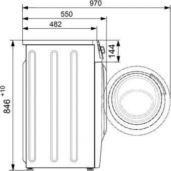 Стиральная машина Атлант 70С1010 класс: A+++ загр.фронтальная макс.:7кг белый - купить недорого с доставкой в интернет-магазине