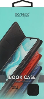 Чехол (флип-кейс) BoraSCO для Xiaomi 14 Book Case черный (73106) - купить недорого с доставкой в интернет-магазине