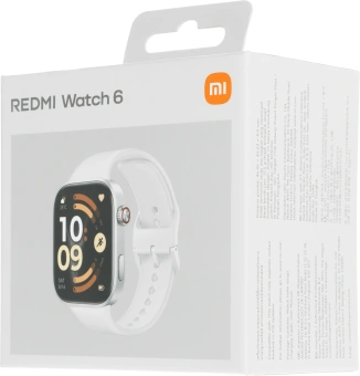 Смарт-часы Xiaomi Redmi Watch 6 2.07" AMOLED корп.серебристый рем.серый разм.брасл.:135-205мм (BHR08CUGL) - купить недорого с доставкой в интернет-магазине
