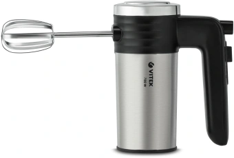 Миксер ручной Vitek VT-1404 700Вт стальной/черный - купить недорого с доставкой в интернет-магазине