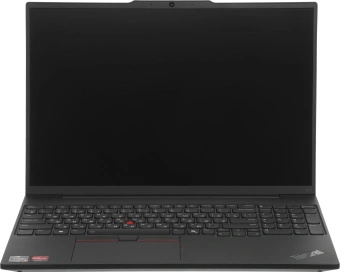 Ноутбук Lenovo ThinkPad E16 G2 Ryzen 7 7735HS 32Gb SSD512Gb AMD Radeon 680M 16" IPS WUXGA (1920x1200) без ОС black WiFi BT Cam (21M5S09E00_32G) - купить недорого с доставкой в интернет-магазине