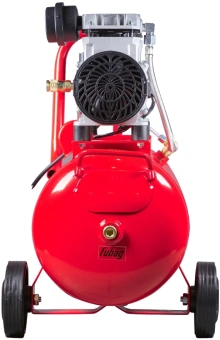 Компрессор поршневой Fubag OLS 180/24 CM1.2 Set 4.1 безмасляный 180л/мин 24л 900Вт красный/черный - купить недорого с доставкой в интернет-магазине