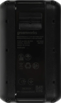 Батарея аккумуляторная Greenworks G24HP2 24В 2Ач Li-Ion (2957707 ) - купить недорого с доставкой в интернет-магазине