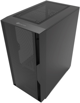 Корпус Оклик OCC-MN307 черный без БП mATX 8x120mm 2xUSB2.0 1xUSB3.0 audio bott PSU - купить недорого с доставкой в интернет-магазине