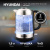 Чайник электрический Hyundai HYK-G4034 1.8л. 2200Вт черный/прозрачный корпус: стекло/пластик - купить недорого с доставкой в интернет-магазине