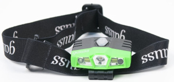 Фонарь налобный Gauss GFL406 черный 5Вт лам.:светодиод. (GF406) - купить недорого с доставкой в интернет-магазине