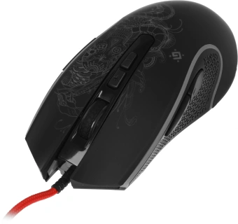 Мышь Defender Venom GM-640L черный оптическая 7200dpi USB 7but (52640) - купить недорого с доставкой в интернет-магазине