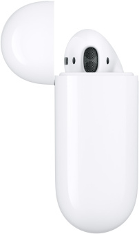 Гарнитура вкладыши Apple AirPods 2 A2032,A2031,A1602 белый беспроводные bluetooth в ушной раковине (MV7N2ZM/A) - купить недорого с доставкой в интернет-магазине