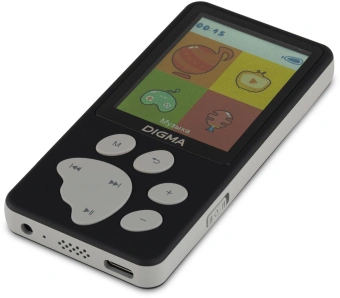 Плеер Hi-Fi Flash Digma S5 8Gb черный/серый/2.4"/FM/microSD/microSDHC - купить недорого с доставкой в интернет-магазине