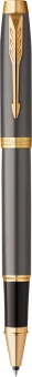 Ручка роллер Parker IM Premium Grey Core GT (2213778) F черн. черн. подар.кор. - купить недорого с доставкой в интернет-магазине