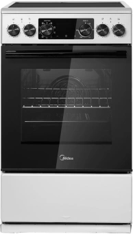 Плита Электрическая Midea MFO-D4E20T9E(SL) серый/черный стеклокерамика (без крышки) (арт.2097064) - купить недорого с доставкой в интернет-магазине