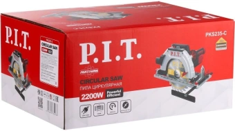 Циркулярная пила (дисковая) P.I.T. PKS235-C 2200Вт (ручная) D диска.:235мм - купить недорого с доставкой в интернет-магазине