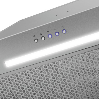 Вытяжка встраиваемая Maunfeld TRAPEZE 603EM нержавеющая сталь управление: кнопочное (1 мотор) - купить недорого с доставкой в интернет-магазине