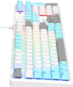 Клавиатура A4Tech Bloody S520N механическая белый USB for gamer LED - купить недорого с доставкой в интернет-магазине