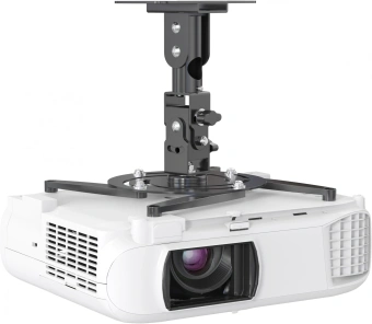 Кронштейн для проектора Cactus CS-VM-PR04-BK черный макс.10кг потолочный поворот и наклон - купить недорого с доставкой в интернет-магазине