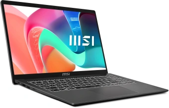 Ноутбук MSI Modern 15 F1MG-1099RU Core 7 150U 16Gb SSD512Gb Intel Graphics 15.6" IPS FHD (1920x1080) Windows 11 Pro grey WiFi BT Cam (9S7-15S111-1099) - купить недорого с доставкой в интернет-магазине