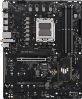 Материнская плата Asus TUF GAMING B650-E WIFI SocketAM5 AMD B650 4xDDR5 ATX AC`97 8ch(7.1) 2.5Gg RAID+HDMI+DP - купить недорого с доставкой в интернет-магазине